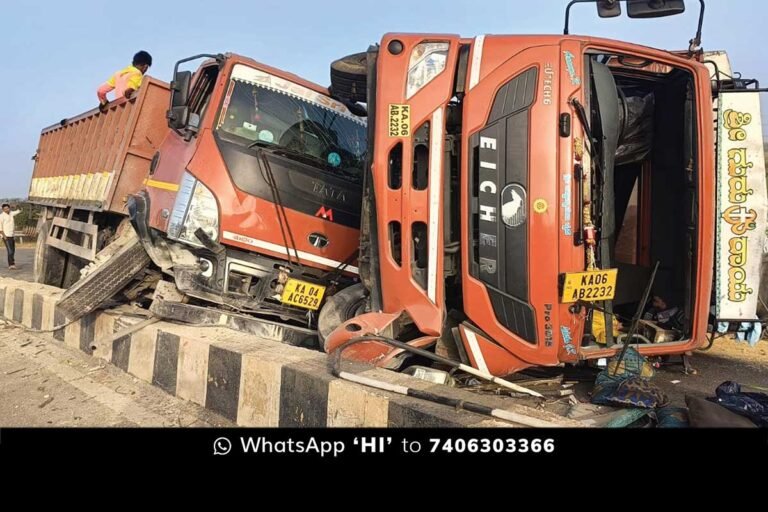 Sidlaghatta Canter Accident