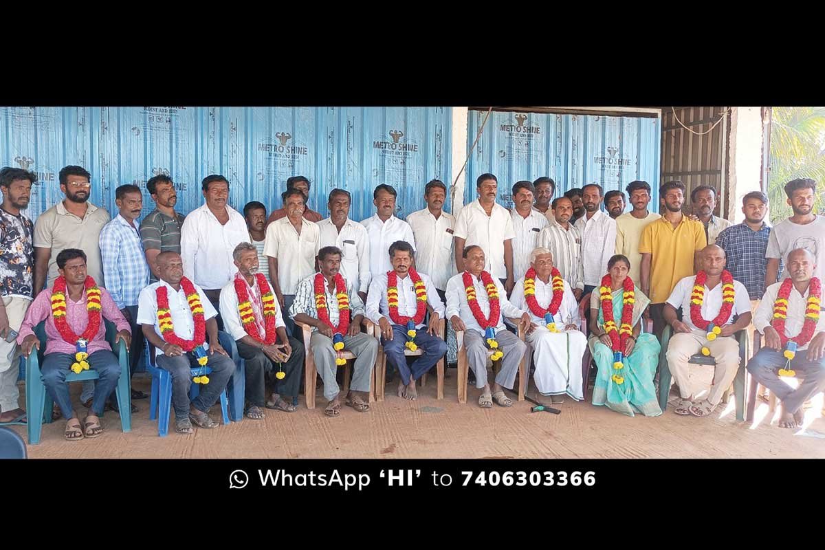 06Feb24Sd2a Sidlaghatta Appegowdanahalli KMF Dairy Election