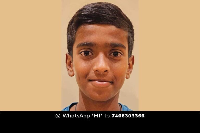 Melur M Puneeth Tennis National Champion