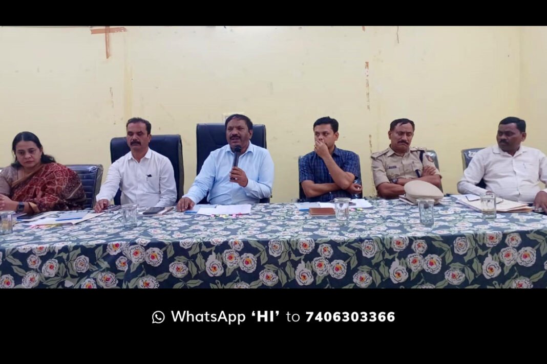 Sidlaghatta Election Officer Inspection