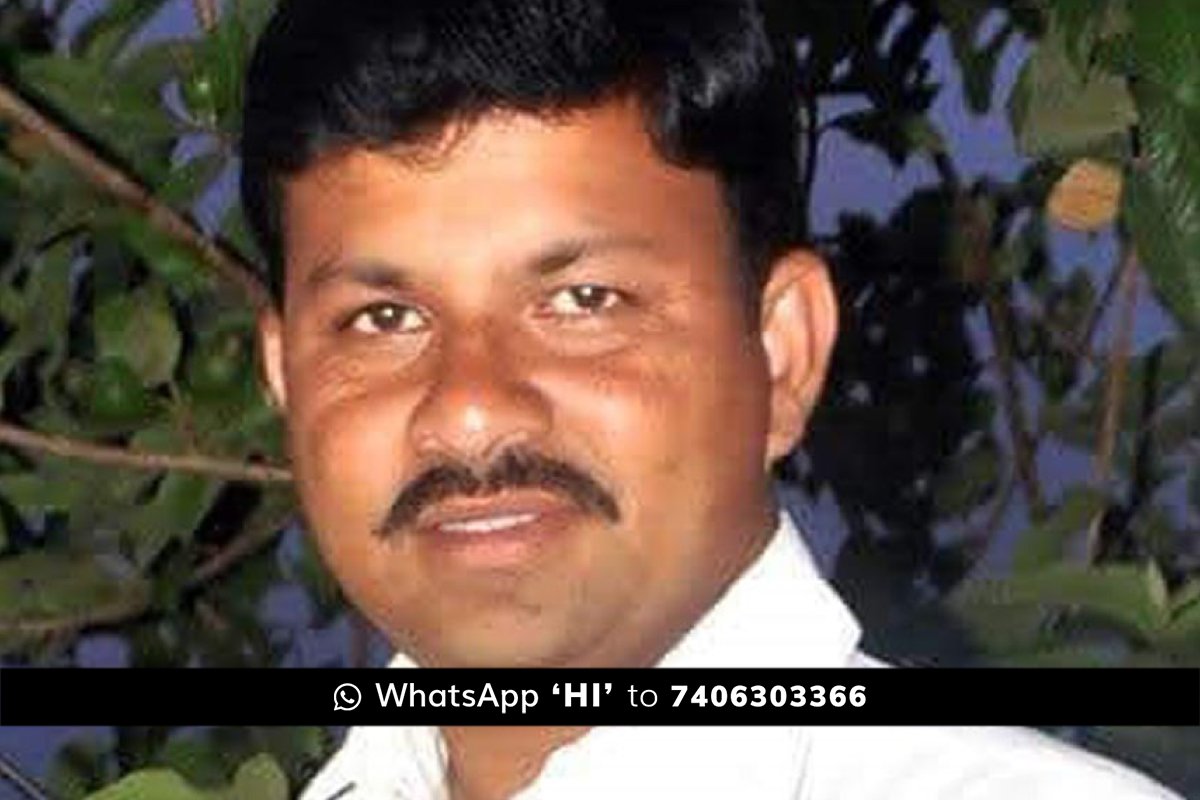 24Mar24SD02a Karnataka Youth Congress Joint Secretary Sidlaghatta Kundalagurki Muneendra