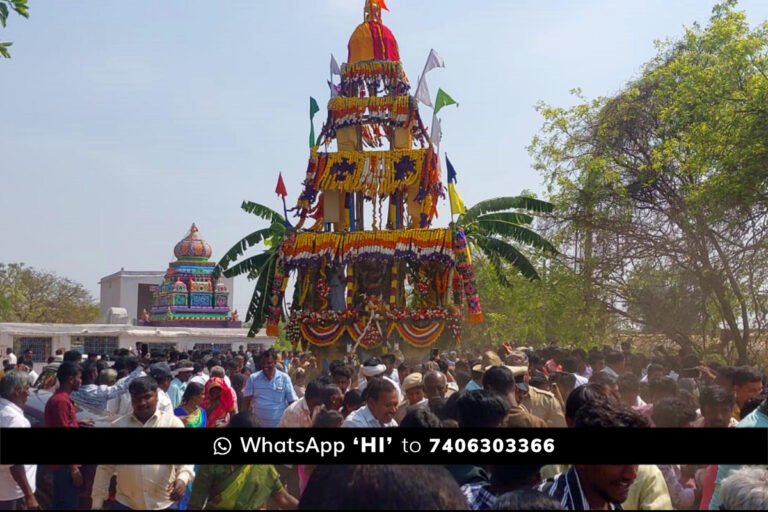 Sidlaghatta Chikkadasarahalli Byatarayaswamy Brahmarathotsava