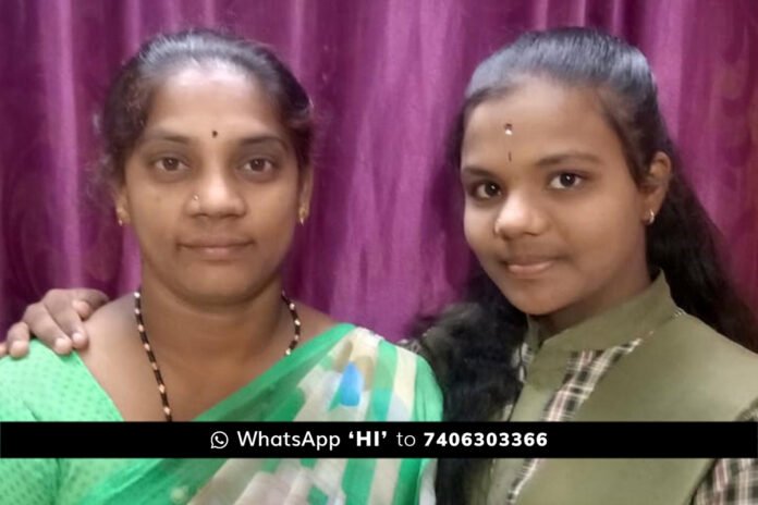 Mother Daughter Duo Write SSLC Exam Muttur Sidlaghatta