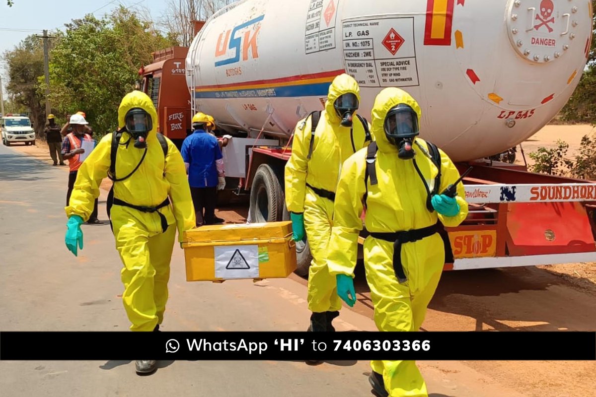 Sidlaghatta Chemical Spill Mock Drill