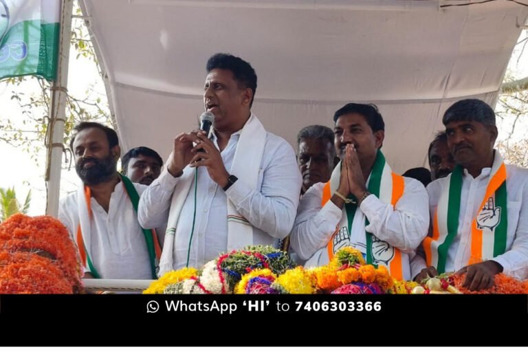Sidlaghatta Congress Election Campaign