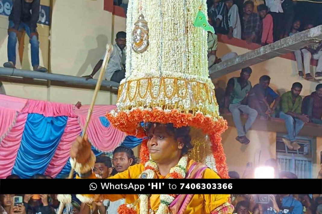 01MAY24SD02d Sidlaghatta Melur Dharmarayaswamy Draupadamma Karaga