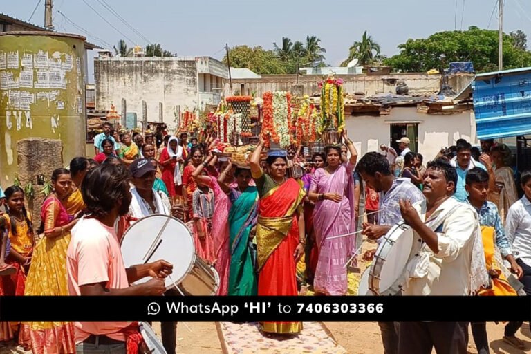 Sidlaghatta Taladummanahalli Bandi dyvara utsava