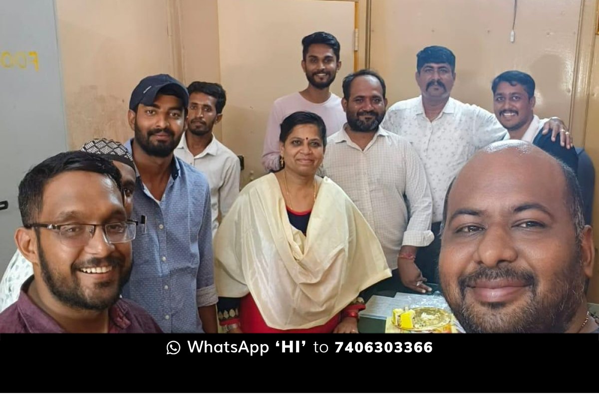 1Jun24sc Sidlaghatta Taluk Office Staff Birthday Celebration Tehsildar Warning