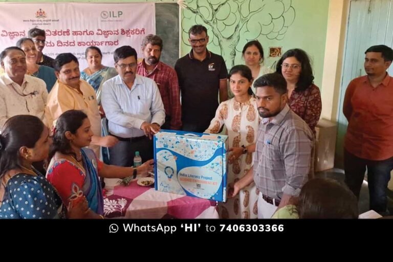 Sidlaghatta Government School Science Kit Distribution