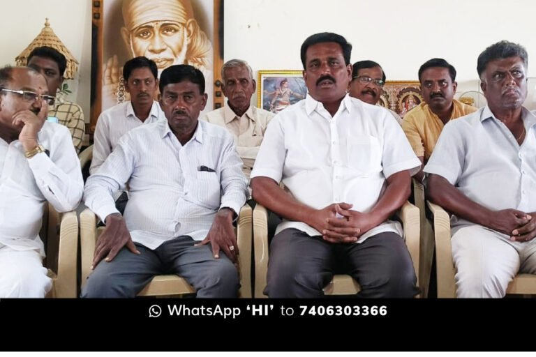 Sidlaghatta MLA B N Ravikumar Press Meet Condemn Corruption in Valmiki Development Board