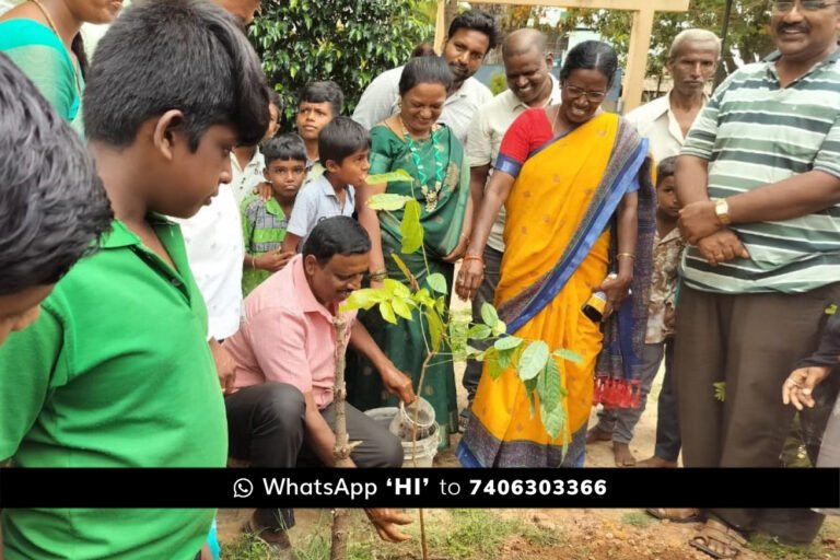 Sidlaghatta Sugaturu Govt School Environment Day