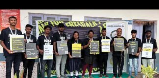 Sidlaghatta Human Trafficking Awareness Silent walk