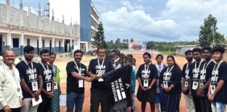 Sidlaghatta Human Trafficking Awareness Silent walk