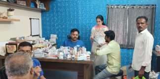 Sidlaghatta Mallur Gowramma Mallishetty Health Centre health camp