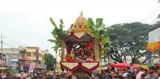 Sidlaghatta H Cross Sri Sita Rama Anjaneya Swamy Rathotsava