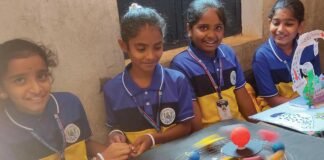 Sidlaghatta sri sharada convent Science Exhibition