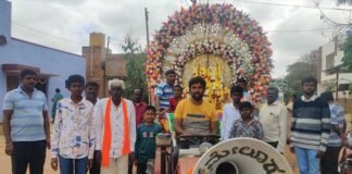 Melur Sri Sira Rama Lakshmana Anjaneya rathotsava