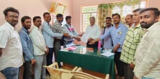 Sidlaghatta Taluk land survey Protest