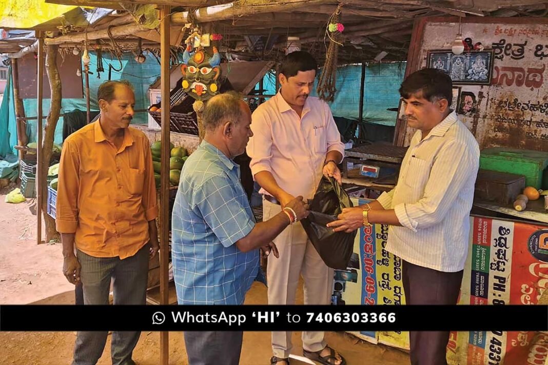 Sidlaghatta Handiganala Plastic free