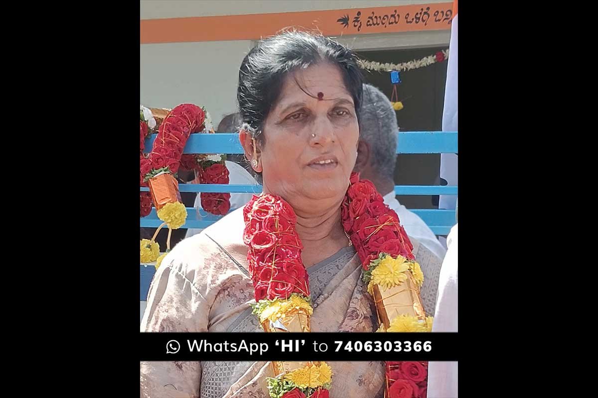 30JanSa Sidlaghatta Tummanahalli Gram Panchayat Election