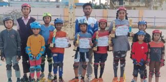 Sidlaghatta Speed Skating Medals