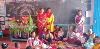 Sidlaghatta Gudlanarasimhanahalli Govt School Sharada Pooja