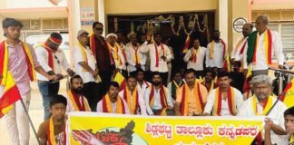 Sidlaghatta MES Karnataka Bandh