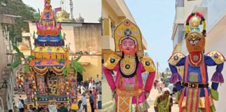Sidlaghatta Melur Sri Ganga Devi Rathotsava