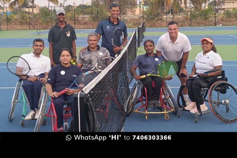 Sidlaghatta Wheelchair Tennis Centre Inauguration