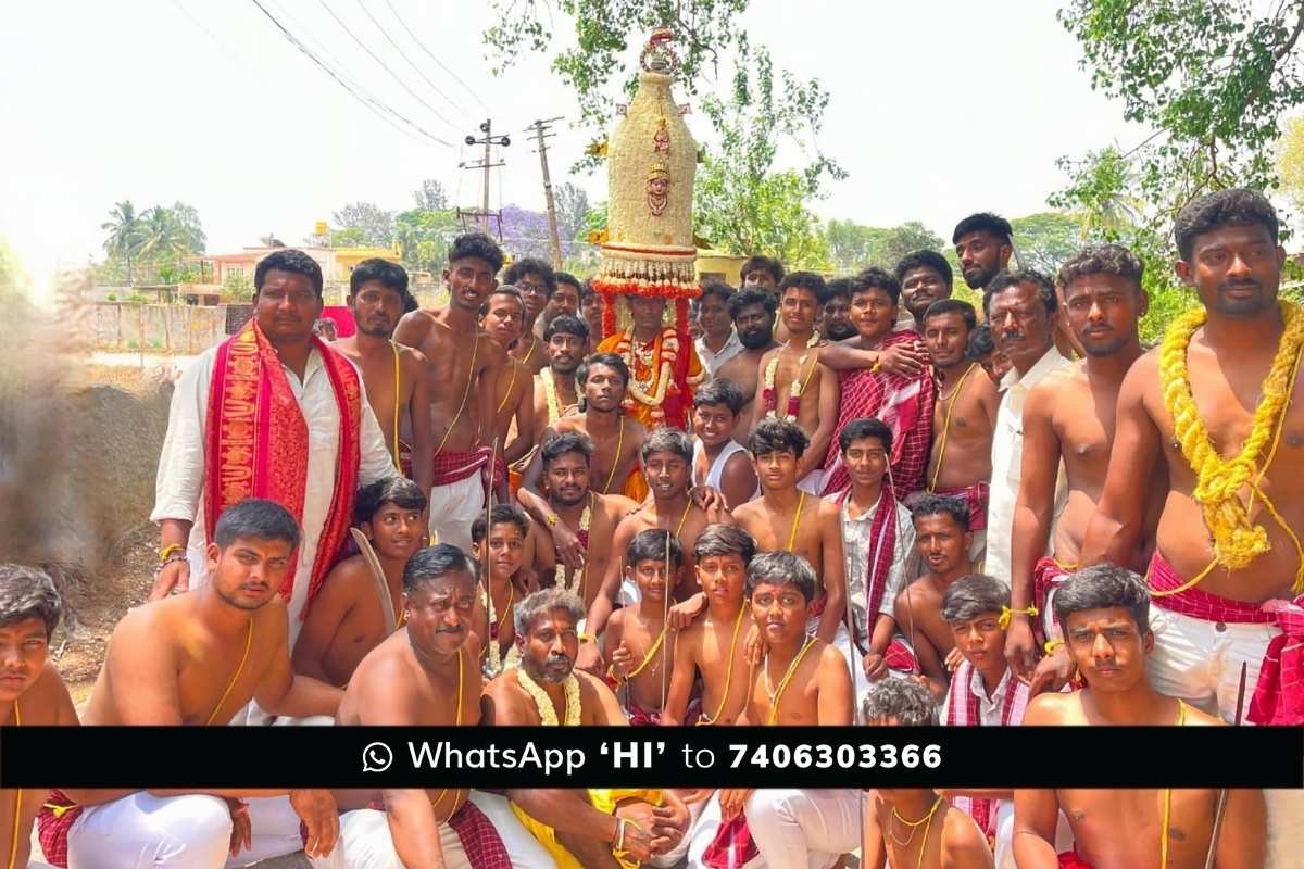 16As2 Sidlaghatta Melur Dharmarayaswamy droupadamma Karaga