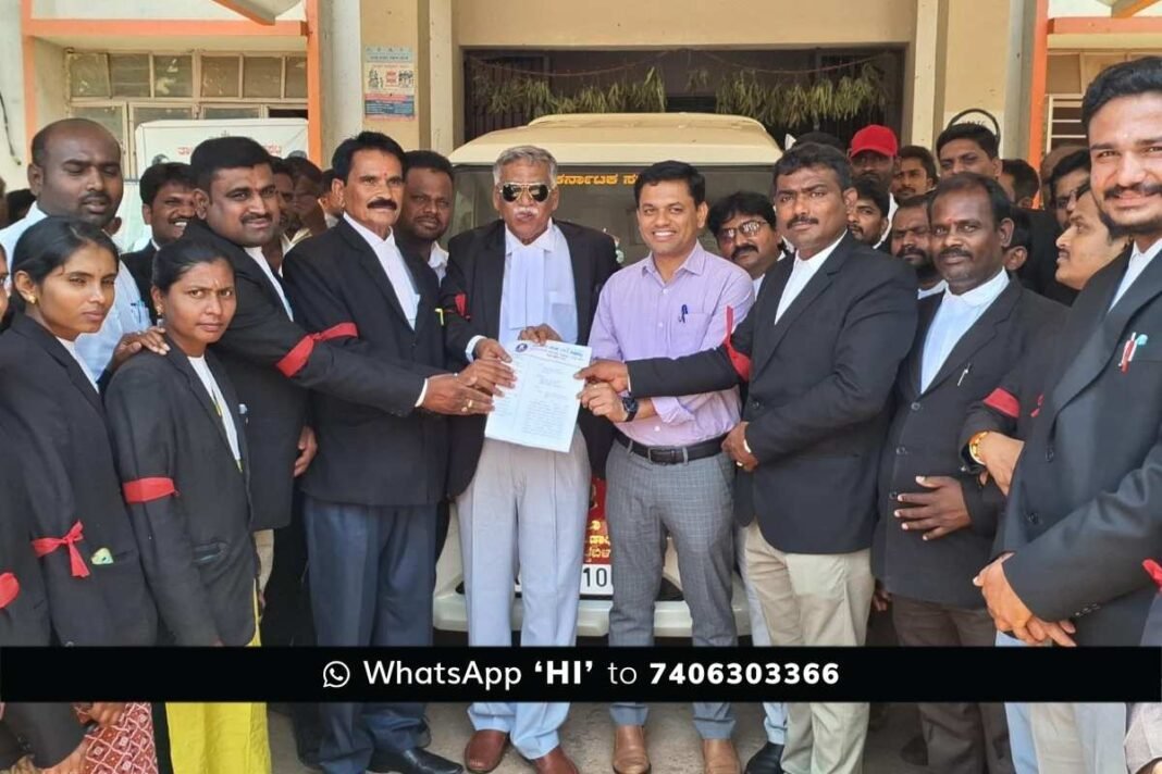 Sidlaghatta Lawyers Protest