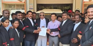Sidlaghatta Lawyers Protest