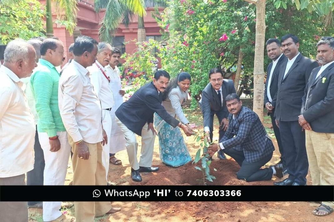 Sidlaghatta Court Earth Day