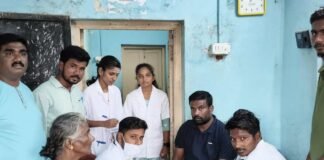 Sidlaghatta Construction Workers Health Camp