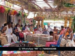 Sidlaghatta Melur temple Programme