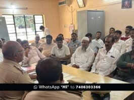 Sidlaghatta Shobha Yatre Peace Meeting