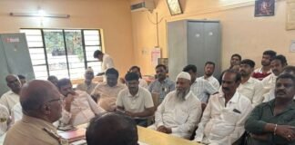 Sidlaghatta Shobha Yatre Peace Meeting
