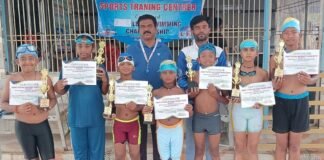 Sidlaghatta District Level Swimming Competition winners
