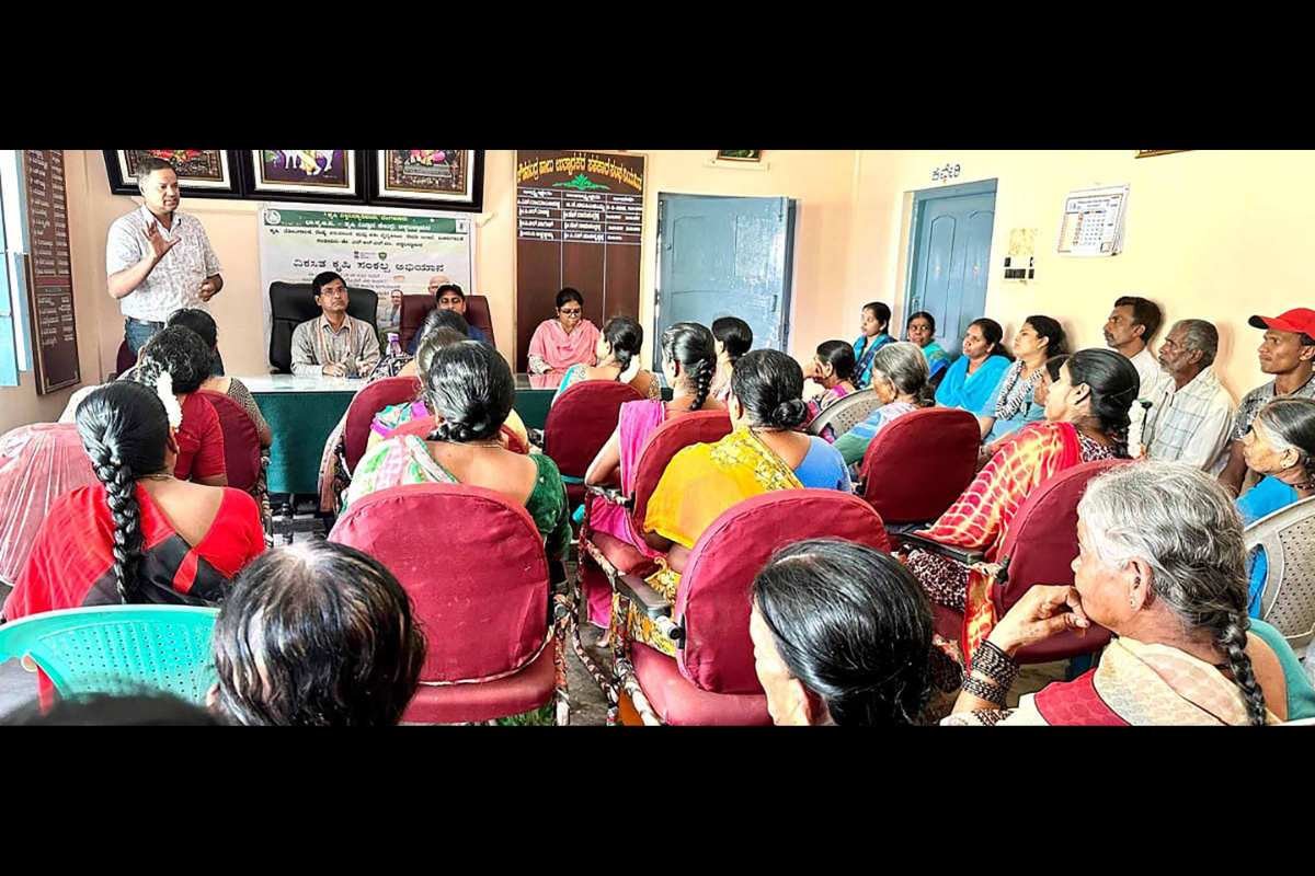 10juns1 Sidlaghatta Chowdasandra Farmers Workshop