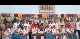 Sidlaghatta Handiganala Sri Kempannaswamy Sri VeerannaSwamy Temple Trust Felicitation