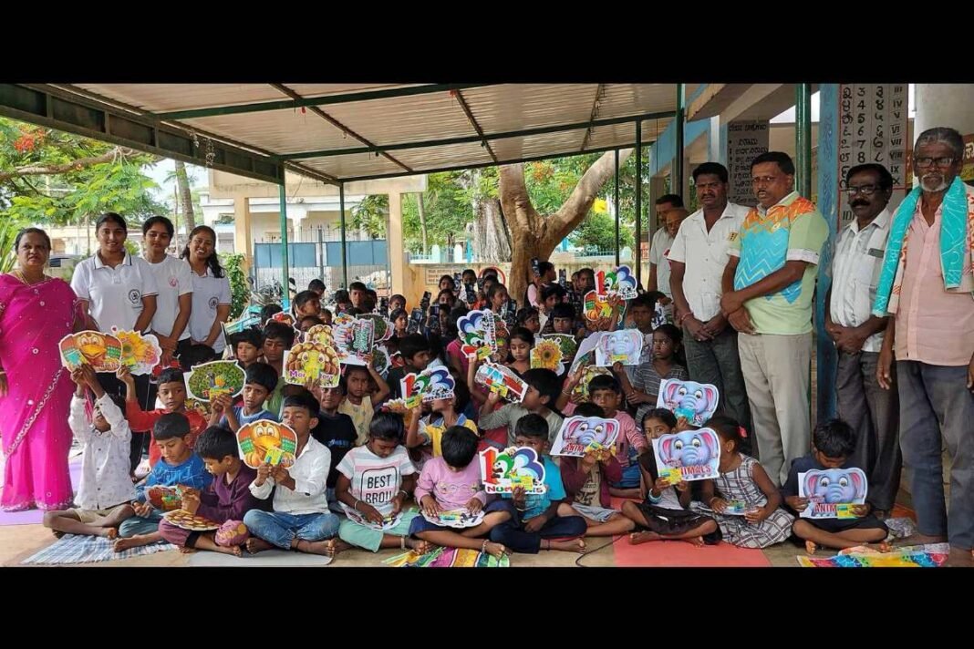 Sugaturu Government School Yoga day