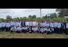 Sidlaghatta Agriculture University Students Field Visit