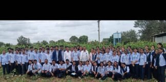 Sidlaghatta Agriculture University Students Field Visit