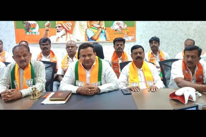 Sidlaghatta BJP Seekal Ramachandra Gowda Press Meet