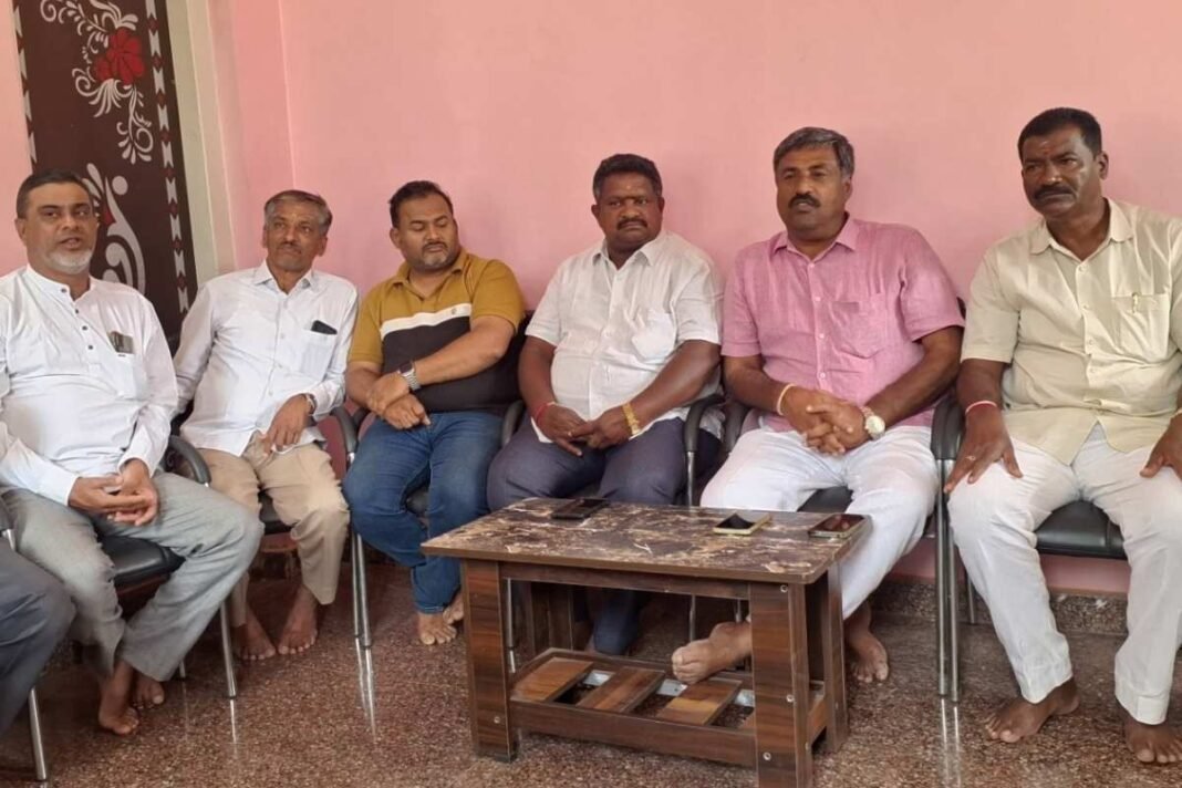 Sidlaghatta congress Press Meet minister Dr. M C Sudhakar