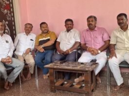 Sidlaghatta congress Press Meet minister Dr. M C Sudhakar