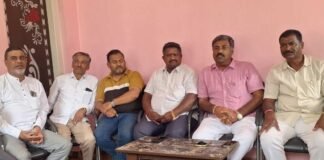 Sidlaghatta congress Press Meet minister Dr. M C Sudhakar