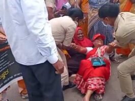 Sidlaghatta CITU Protest Police Arrest