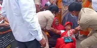 Sidlaghatta CITU Protest Police Arrest