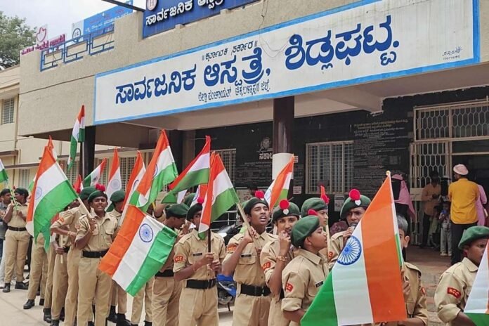 Dolphin's Public School Har Ghar Tiranga Campaign